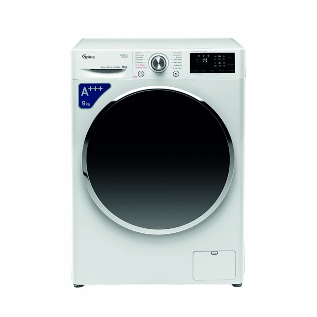 ماشین لباسشویی 9 کیلوگرم اتوماتیک جی پلاس مدل GWM-R909S